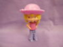  McDonald&#39;s Strawberry Shortcake Friend Toy Figurine With Pink Hat 3&quot; - £1.17 GBP