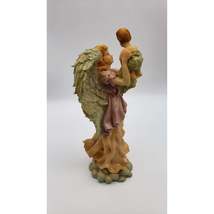 9.5in Resin Angel Holding Child Figurine - $20.00