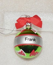 Christmas Keepsake Ornaments Green Ganz 2&quot; x 1 1/2&quot; You Choose Many Name... - $5.49