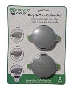 Recycle A Cup K Cup Pod Recycling Tool Pack of 2 Coffee Single Repurpose - £6.11 GBP