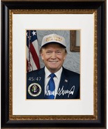 Donald Trump New look, &quot; Make America Great Again &quot; Gold and White 8X10 ... - $37.62