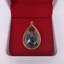 Naga Bangle Amulet Pendant Gold Plated Thai Buddhist Collectible Sacred ... - $726.64 MXN