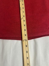 Chelsea & Theodore Women's Red Long Sleeve Pullover Blouse Top Size Large image 11