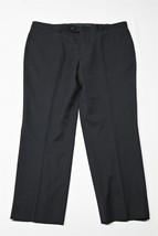 Pronto Uomo Platinum 38x29 Charcoal Gray Suit Trousers 100% Wool Mens Dress Pant - £21.67 GBP