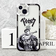Berserk Guts Anime Phone Case For iPhone 14 13 12 11 Pro Max Mini XS X XR SE 7 8 - £5.74 GBP
