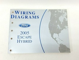 2005 Ford Escape Hybrid Original Factory Wiring Diagrams Shop Manual - £34.42 GBP