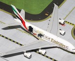 Emirates Airbus A380 A6-EDG Wildlife #2 GeminiJets GJUAE1551 Scale 1:400... - $145.95