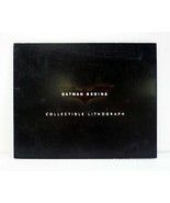 Batman Begins Collectible Lithograph DC Comics 8&quot; x 8&quot; Matted on Folder ... - $6.43
