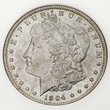 1904-O Argent Morgan Dollar Classé Par NGC Comme MS-65 ! Ancien Marron É... - $285.85