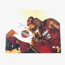 Shaquille O&#39;Neal Dwyane Wade signed 16x20 PSA/DNA Miami Heat Autographed - £719.27 GBP