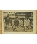 US Military Photo WW2 Veterans Parade City Business Street Colonel Chamb... - £19.39 GBP