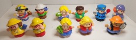 Mixed Lot of 11 Fisher Price Little People Characters Sonja Lee, Eddie ,... - £19.01 GBP