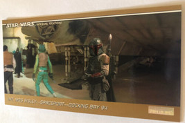 Star Wars Widevision Trading Card 1997 #31 Tatooine Mos Eisley Spaceport Bobba - £1.97 GBP