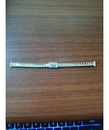 vintage 9MM Bellavance white gold filled expanding stretchy watch strap - $29.50 CAD