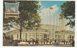 Vintage Postcard 1964 1965 New York World&#39;s Fair The Ford Rotunda Unused NYWF - £5.61 GBP