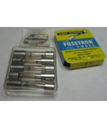 Fusetron N-3/4 Slow-Blow Fuse .75A 250V Glass 1/4" x 1-1/4" - NOS Qty 5 - £4.54 GBP