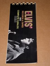 Elvis Presley Complete Catalog Records Tapes Vintage 1972 - $39.99