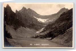 RPPC Lake Agnes Banff Alberta AB Canada UNP Postcard N14 - £6.39 GBP