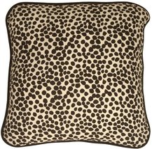 PILLOW DÉCOR Deer Print Cotton Small Throw Pillow (Piping) - $19.95+