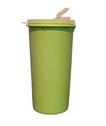 Vintage Tupperware 261-15 Lime Green Canister Pour Lid Container 1.5 Quart - £11.85 GBP