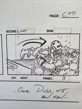 Marvels Superhero Squad Show storyboards Signed By Frank Forte Wolverine - £29.42 GBP