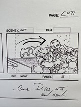 Marvels Superhero Squad Show storyboards Signed By Frank Forte Wolverine - £29.33 GBP