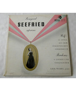 Irmgard Seefried-Wolf: 22 Songs, Brahms: 6 Lieder-Decca DL 9743-Gold Lab... - £10.37 GBP