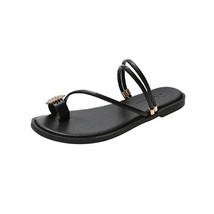 Shoes Ladies&#39; Slippers Low Rubber Flip Flops  Slides Slipers Women Flat Hawaiian - £28.93 GBP