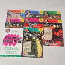 Jerry Baker Gardening Booklets Lot of 8 Vegetables Lawns Roses Trees Flowers - £11.14 GBP