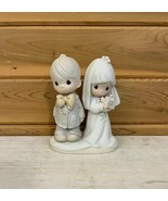 Precious Moments The Lord Bless and Keep You Porcelain Figurine 1979 Vin... - $28.45 CAD