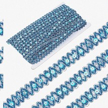 &quot;SparkleWave Blue Sequin Lace Trim - 14.2Yds of Glittery 3/4&quot; Ribbon for... - $612.31 MXN