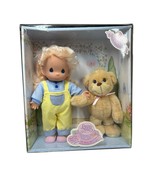 Vtg Precious Moments My Beary Best Friend Trina Doll &amp; Teddy Bear Item 1... - $636.51 MXN