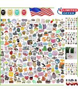 Aesthetic Enamel Pins Set - 50 Unique Designs for Personal Style Enhance... - $1,032.17 MXN