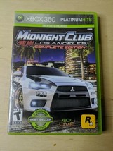 Midnight Club: Los Angeles, Complete Edition (Xbox 360), CIB w/ Manual - £11.37 GBP