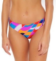 Trina Turk Rio Reversible Swimsuit Bikini Bottoms Womens Size 12 Blue Pi... - $39.60