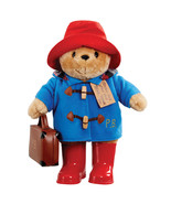 Paddington Bear with Boots Embroidered Coat &amp; Suitcase Large - £59.30 GBP
