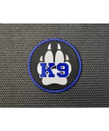 K9 Paw PVC Rubber Patch Police Sheriff Dog Handler Harness Thin Blue Lin... - $10.62 CAD