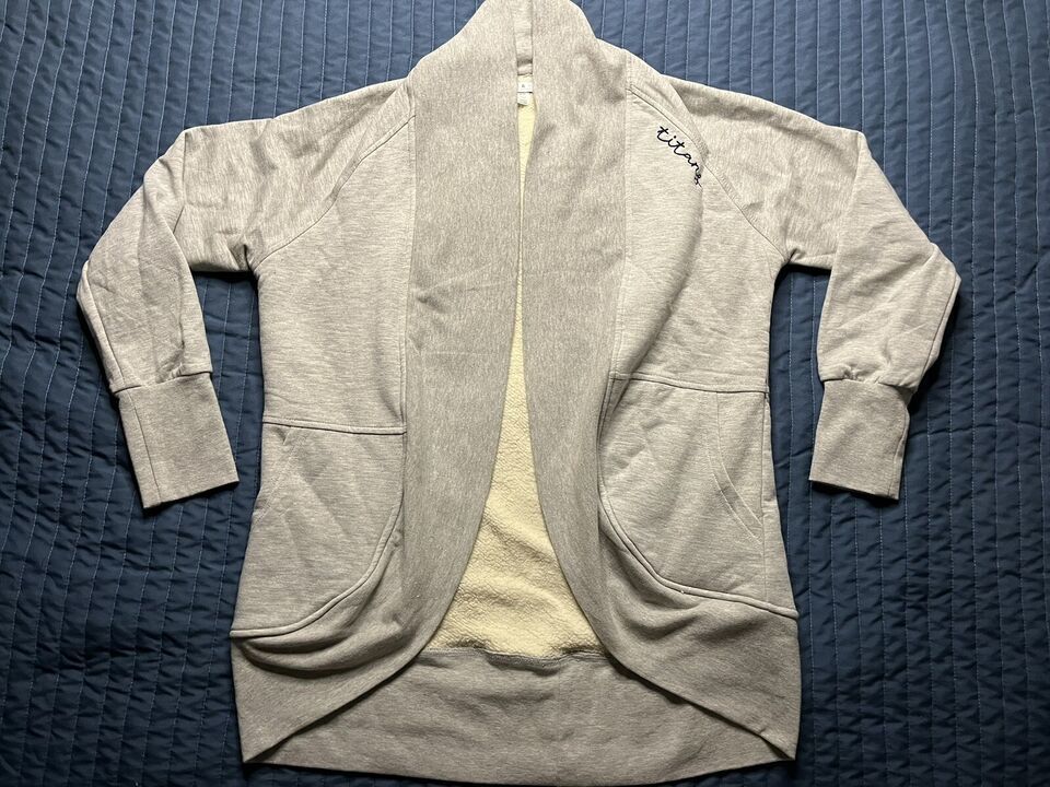 WEAR Erin Andrews NFL Tennessee Titans Gray Fleece Lined Jacket Sz Med - $16.00