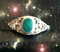 Haunted Ring Money Come To Me Chanting Magick Rare Secret Ooak Extreme Magick - £2,116.29 GBP