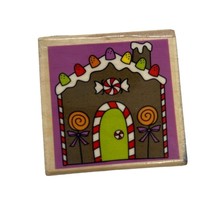 Hampton Art Studio G Katie &amp; Co. Gingerbread House Christmas Rubber Stamp - £5.32 GBP