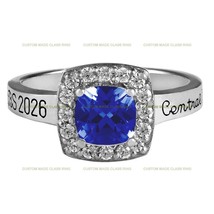 Custom S 925 Women&#39;s Embrace College Ring -  May University Graduation Gift 2026 - $121.54
