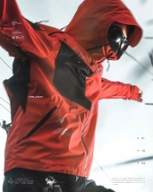D-E\\41 Techwear Cyberpunk Gorpcore Windbreaker Modular Jacket -Windlock - $115.00