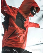 D-E\\41 Techwear Cyberpunk Gorpcore Windbreaker Modular Jacket -Windlock - $115.00