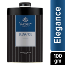 3x Yardley London Deodorizing Talcum Powder Elegance 100 gram Talc 3.5oz Tin box - £21.07 GBP