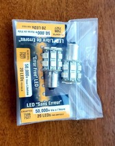1156A-SMD Dorman Amber Error-Free LED Turn Signal Light Bulb(s) (2) 7527... - $14.95