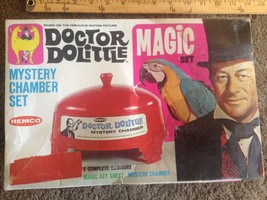 VERY RARE 1960&#39;s REMCO DR DOLITTLE mystery chamber set magic set - £46.68 GBP