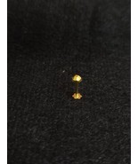 3.70mm Schlicht Diamantschliff Kugel Nasenstecker Ring Piercing 14k Fest... - $53.21 CAD