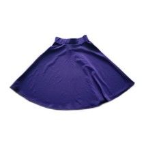 Moa Collection Pull On Flare Skirt ~ Sz S ~ Purple ~ Knee Length - £17.95 GBP