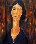 36x48 inches Rep. Amedeo Modigliani Oil Painting Canvas Art Wall Decor m... - $416.22 CAD