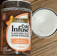 Twinings Cold Infuse Flavoured Cold Water Enhancer Peach Passionfruit 1/24--B-57 - $6.92